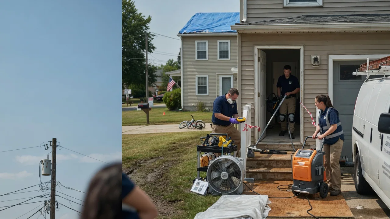 Water Damage Repair in Slippery Rock, PA near me